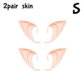 Cosplay Angel Elf Ears Silicone Fairy Vampire Ear DIY Themed Party Costume Accessories Halloween Christmas Decor Photo Props