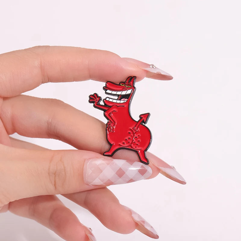 Cartoon Children Animated Brooch Enamel Pins Custom Anime Character Role Brooch Lapel Badge Funny Accessory Gifts for Friends