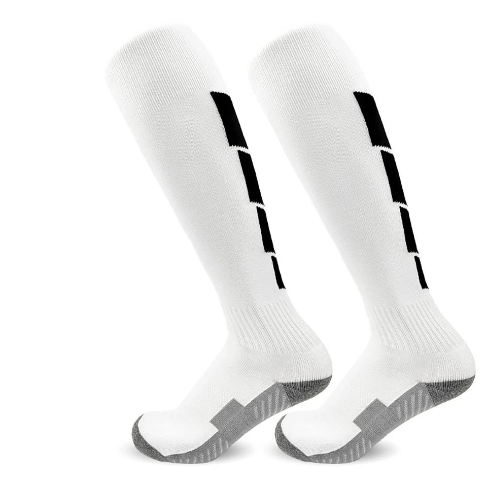 Loogdeel 26-45 Football Sports Socks Cotton Soft Breathable Soccer Baseball Adults Legging Long Stockings Children Boys Girls