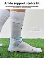 Kelme Football Socks Men's Middle Tube Thick Towel Bottom Youth Professional Competition Training Non Slip Socks