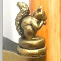 1Pc Festival Decorations Bronze Door Hinges Animal Designs As Well As Magnetic Cabinets And Decorative Statues for Home Offices