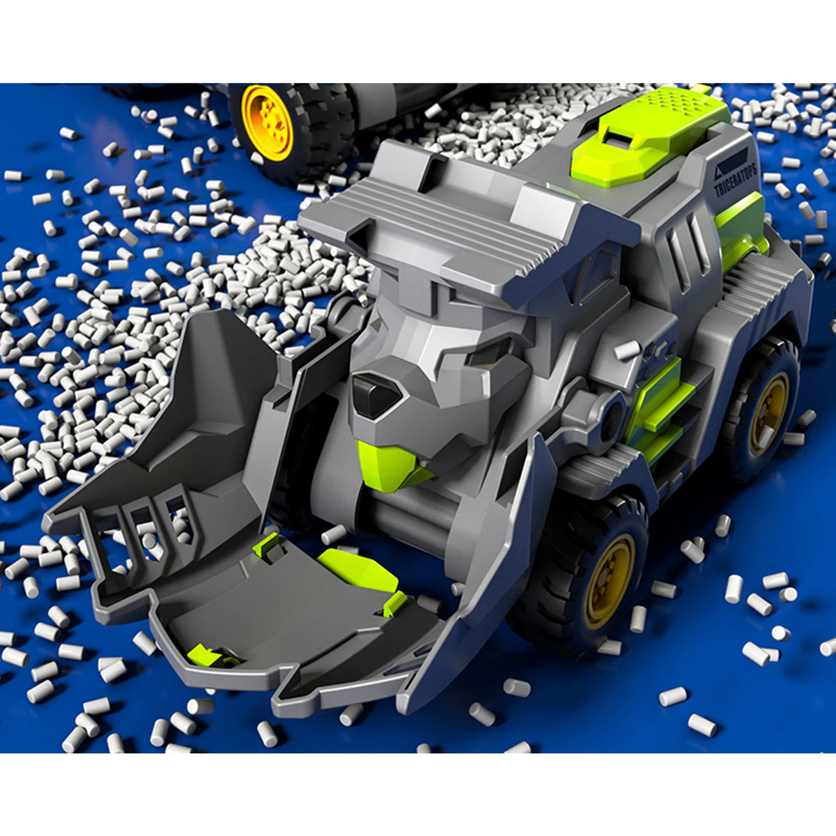 2-in-1 Transforming Dinosaur Car: Automatic Transformations for Kids' Fun!