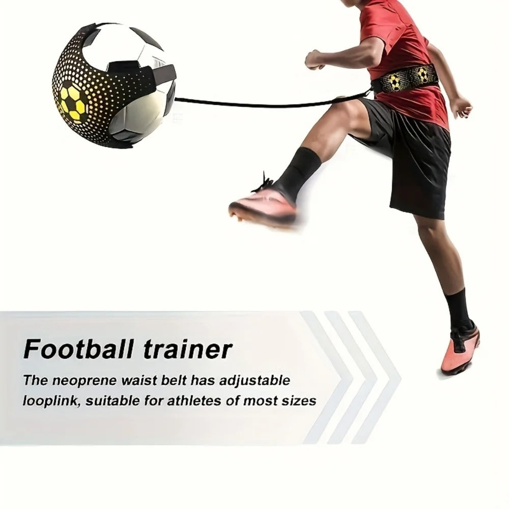 1 Set of Football Training Dribbling Bands, Rebound Practice Bands, Football Dribbling Equipment Training Tools, Suitable for Beginners