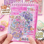 Mr. Paper 30Pcs 3d three-dimensional stacking miniature scene stickers scenery sticker book Students' puzzle handmade diy stress