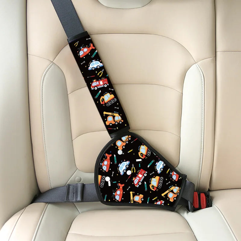 Car Child Safety Belt, Seat Shoulder Guard, Anchor, Safety Belt, Anti Pinch Neck Limiter, Stomach Protection