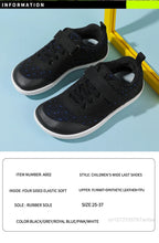 Kids Wide Barefoot Shoes Minimalist Sneakers for Growing Feet
