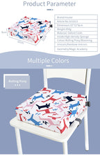 Children Kids Increased Booster Seat Cushion Pad Pillow Baby Dining High Chair Seat Cushions Adjustable Removable Baby Safety