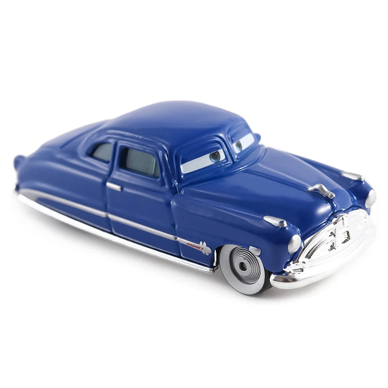 Cartoon Pixar Cars Lightning McQueen 1/55 Metal Die Casting Anime Figure Storm Jackson Racing Toys Collectibles Children's Gifts
