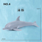 12 Styles Simulated Marine Sea Life Whale Shark Model Ocean Animals Dolphin Creative Home Decor Toys For Children Christmas Gift