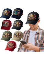 Breathable Patriotic Baseball Cap US 250th Anniversary Cap Retro Washed Versatile Patriotic Cap US 250th Anniversary Tribute Hat