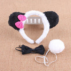 Anime Cute Animal Dress Cosplay Giraffe Frog Tiger Mouse Monkey Costumes Accessory Sweet Headwear Tail Bow Birthday Day Gifts