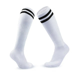 Loogdeel Soccer Socks Stretchy Compression Knee High Tube Socks Men Women Teens Kid Breathable Football Athletic Sports Socks