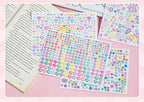 2 types, 20 sheets per pack, Star Date Series, Star Creative Sticker Book, Handbook, DIY Scrapbook, Picture Book C