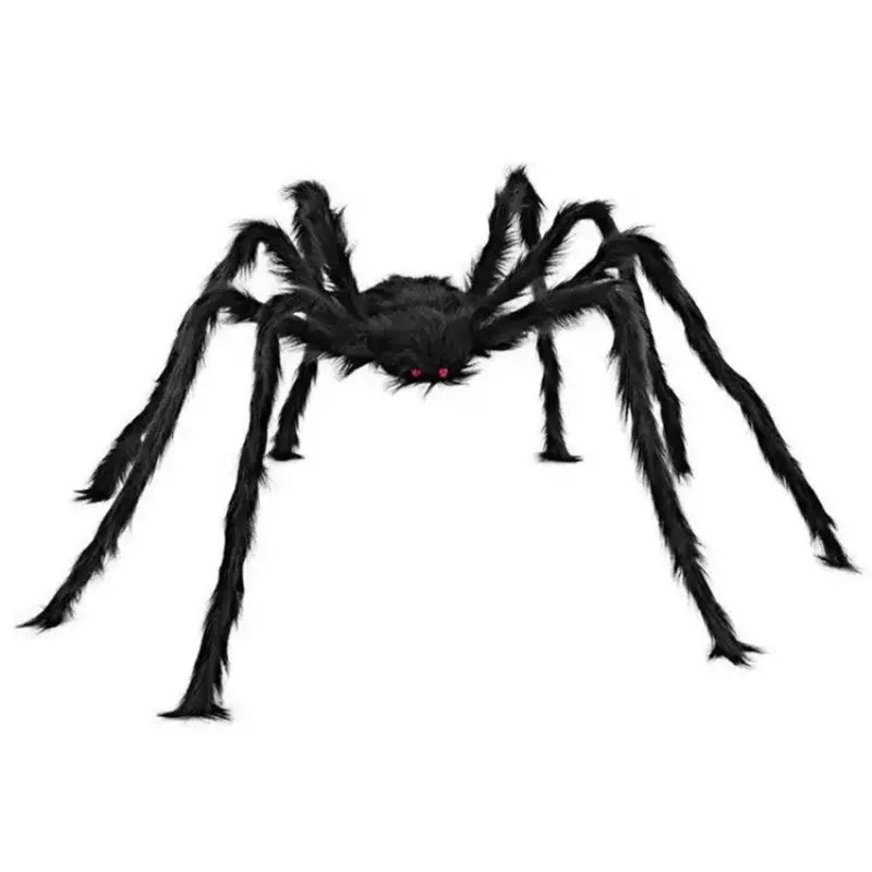 Halloween Ghost LED String Lights – Colorful Spider Web Decor