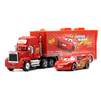 #NEW Children Car Pixar Cars 2 3 Lightning McQueen Fillmore Frank 1：55 Metal Model Racing Car Toy Children's Birthday Gift