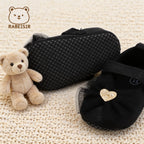 Baby First Step Shoes Breathable Non Slip Toddler Princess Lace