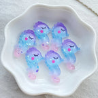 20Pcs Cute Resin Cartoon Shell, Starfish, small fish, seahorse, for Scrapbooking, Wedding Decor & DIY Jewelry Making Accessories