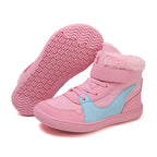 Kids Wide Toe Barefoot Snow Boots Warm Winter Minimalist Shoes