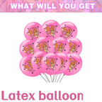 Pink Paw Patrol Skye Birthday Party Decorations Skye Foil Latex Balloons  Tableware Plate Backdrop For Kids Girls Party Supplies