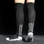 Sports Training Long Football Socks Men's Non-Slip Soccer Socks Breathable Knee High Towel Bottom Stockings For Cycling Hiking