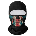 Cycling Mask Skull Quick-drying Sunscreen Balaclava Men's Motorcycle Elastic Helmet Lined Ghost Full Face Windproof Headgear