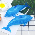 Squishy Shark Stress Balls Dolphin Squeeze Ball Stretchy Stress Squish Ball Sea Animal Squeeze Squishy Toys for Kids Adults