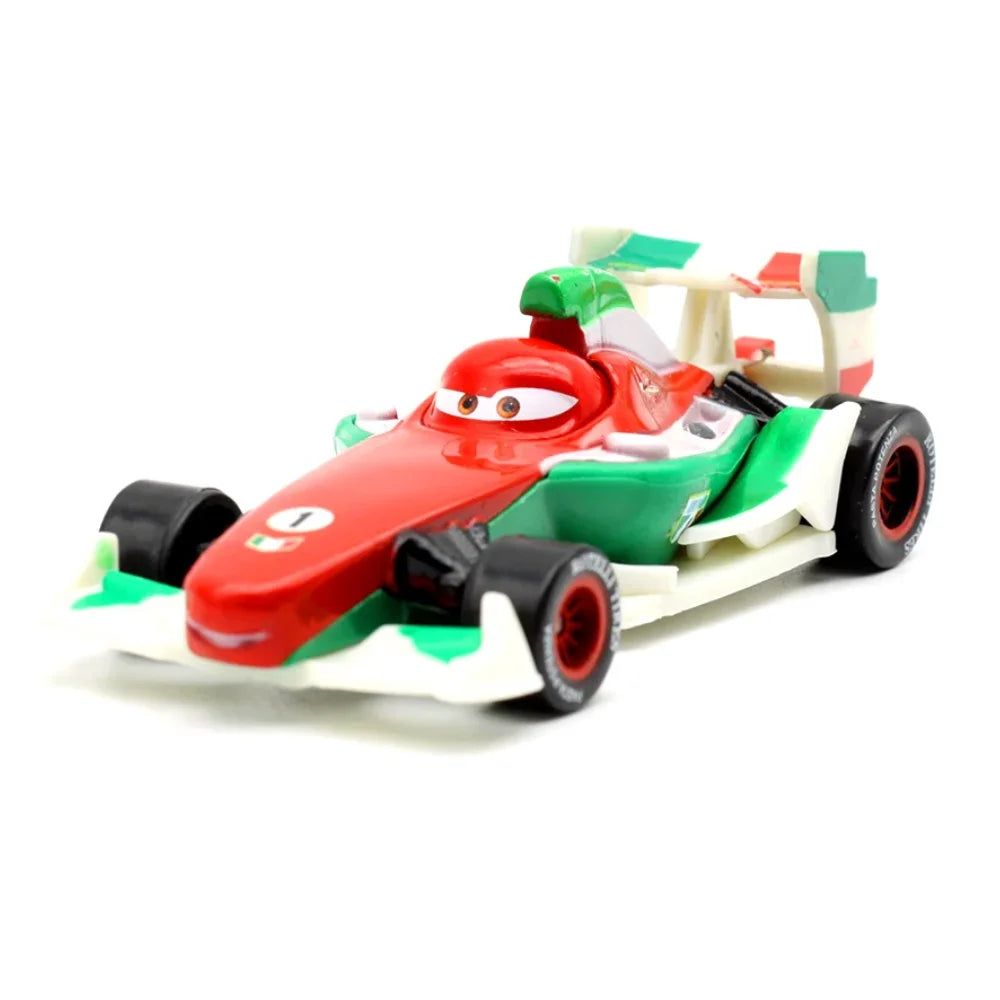 #NEW Children Car Pixar Cars 2 3 Lightning McQueen Fillmore Frank 1：55 Metal Model Racing Car Toy Children's Birthday Gift