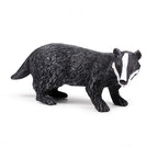 Oenux Realistic Wildlife Animal Model Beaver Badger Wolverine Anteater Pangolin Figurine  Simulation Cognitive Educational Displ