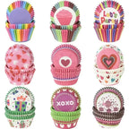 100Pcs/pack Cake Muffin Cupcake Paper Cups Cake Box Cupcake Liner Kitchen Baking Accessories Cake Mold Decorating Tools