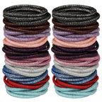 10/30/50pcs 4MM Black Ponytail Holder Elastic Hair Bands Scrunchies For Women Men Girl Lady Hairband Leagues Headband Accessory