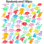 Mini Dinosaur Figurines 12 Styles Tiny Resin Animals Vase Fillers Micro Landscape Decor