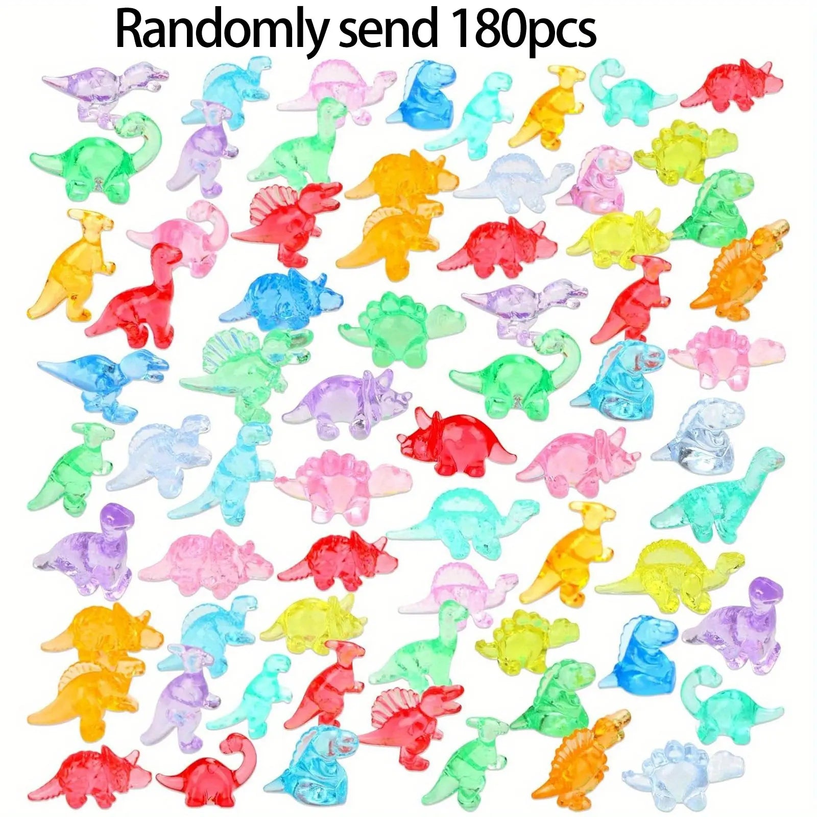 Mini Dinosaur Figurines 12 Styles Tiny Resin Animals Vase Fillers Micro Landscape Decor