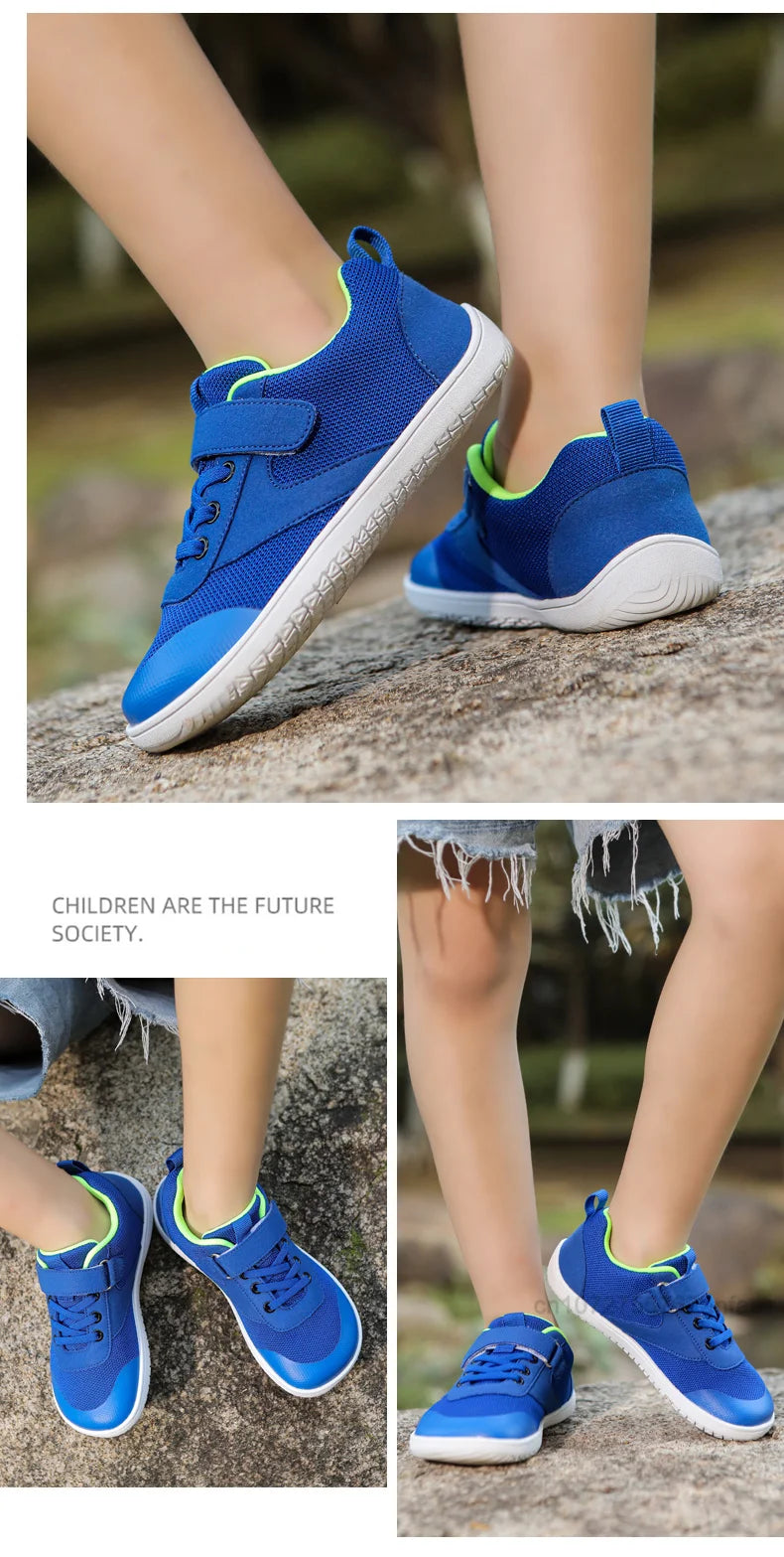 Kids Wide Barefoot Shoes Minimalist Sneakers for Growing Feet