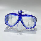 Professional Underwater Diving Mask Scuba Diving Goggles Are Suitable for GoPro Small Sports Camera All-dry Diving Glasses