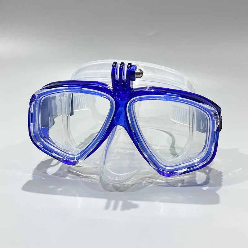 Professional Underwater Diving Mask Scuba Diving Goggles Are Suitable for GoPro Small Sports Camera All-dry Diving Glasses