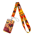 Cute Anime Lanyards For Key Neck Strap Lanyards ID Badge Holder Keychain Key Holder Hang Rope Keyrings Accessories Gifts