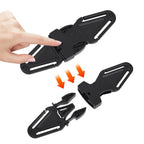 Car Child Safety Seat Belt Shoulder Belt Positioning Buckle Fixer Adjuster Baby Stroller Chest Buckle Lock Buckle Accessories