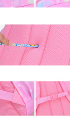Children Girl Backpack Waterproof Pink School Bag for Kids Comfort