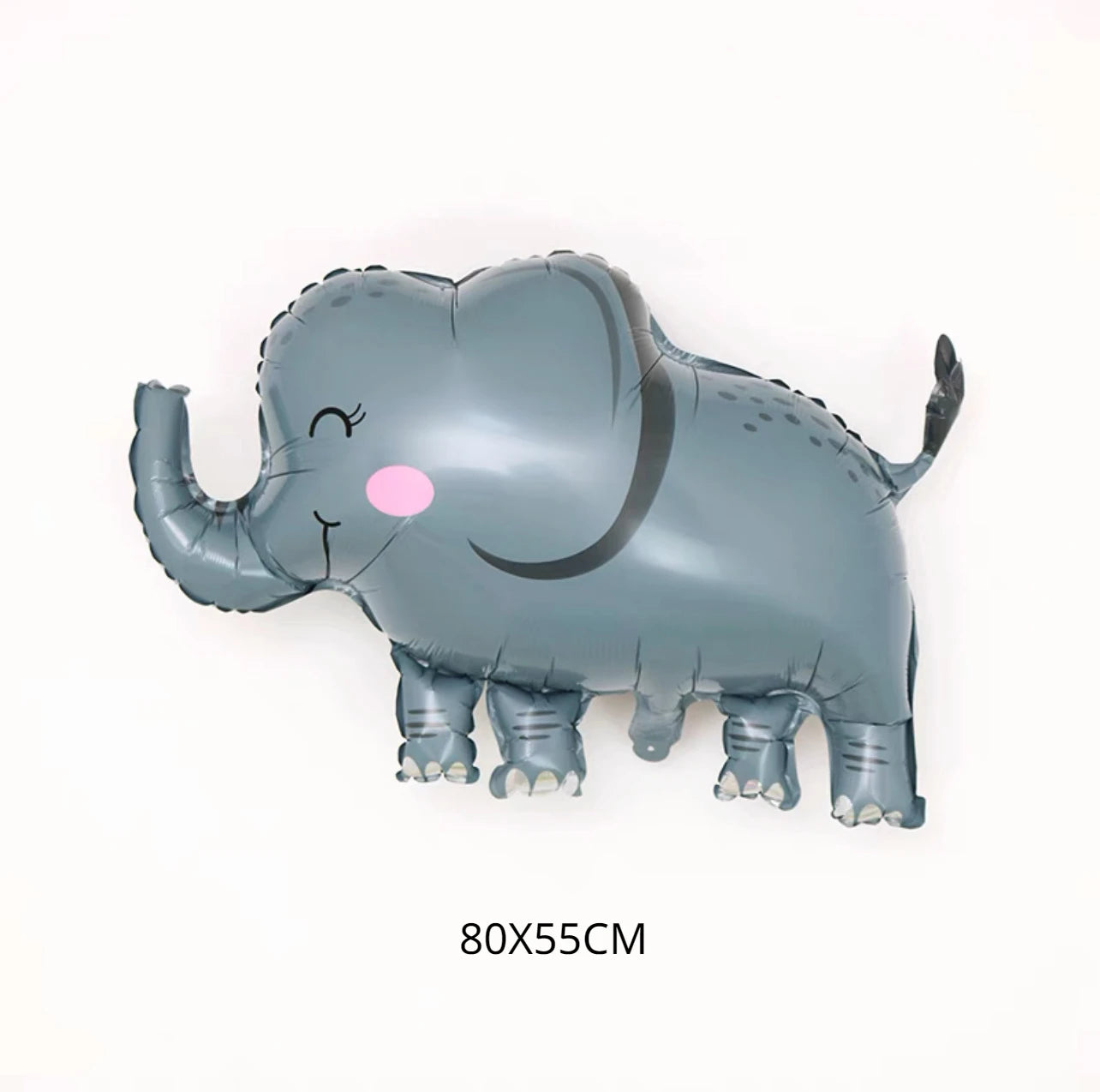New Cartoon Animal Theme Foil Balloon Jungle Safari Forest Lion Rabbit Kids Birthday Decoration Supplies Elephant Giraffe Baloon