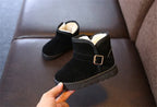 Fashion Children Casual Shoes Girls Boys Cotton Snow Boots Warm Kids Boots Boy Winter Cotton Shoes Sneakers ботинки мартин