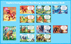 1/2PCS CutteeyFyry Sticker Book By Number Unicorn Stickers Paint Book For Kids Paint by Number Sticker Book Keep Kids Busy