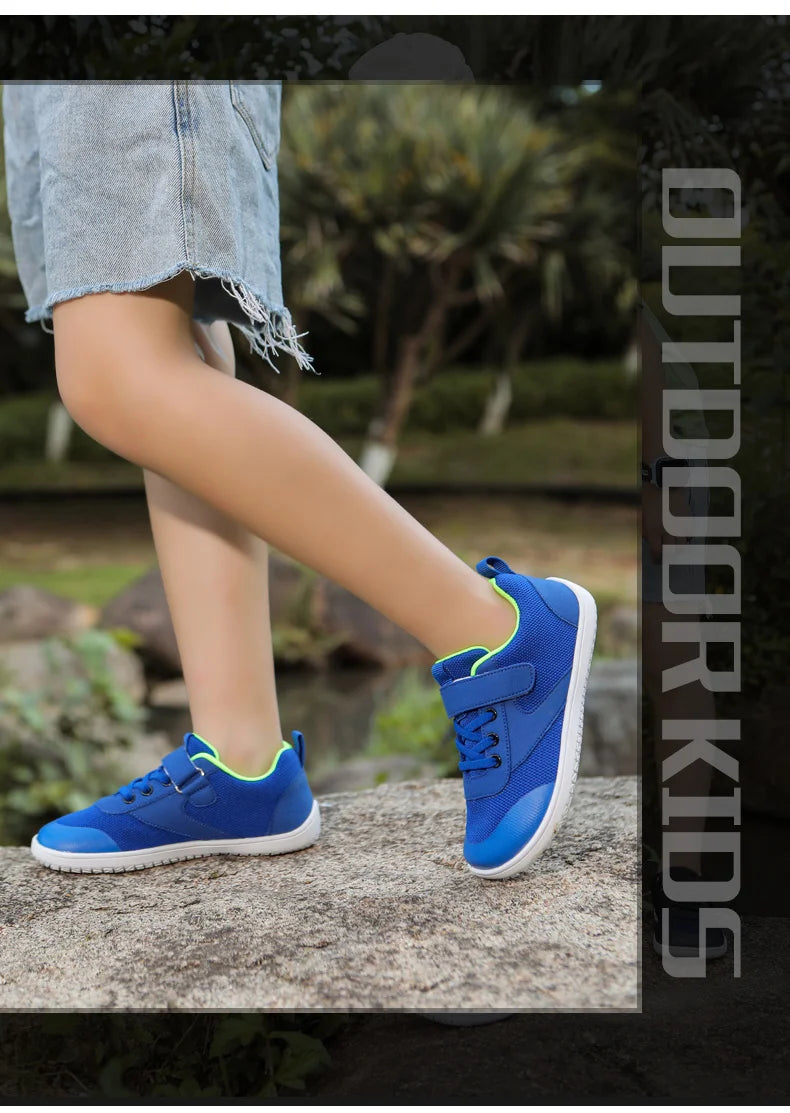 Kids Wide Barefoot Shoes Minimalist Sneakers for Growing Feet