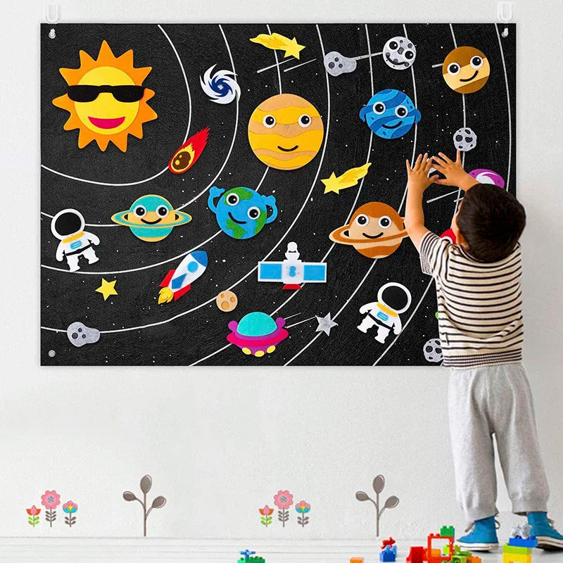 Farm Animals Felt Story Board for Kids Learning & Storytelling