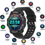 Y56 Smart Watch for Men & Women – Fitness Heart Rate Monitor