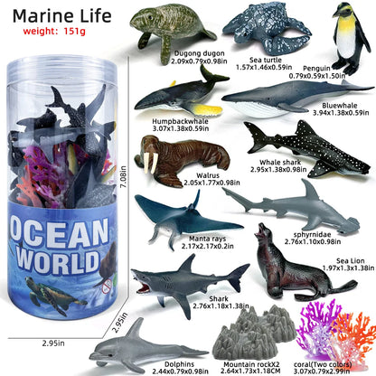 12PCS Farm Animal Toy Set – Mini Poultry & Livestock Figures for Kids