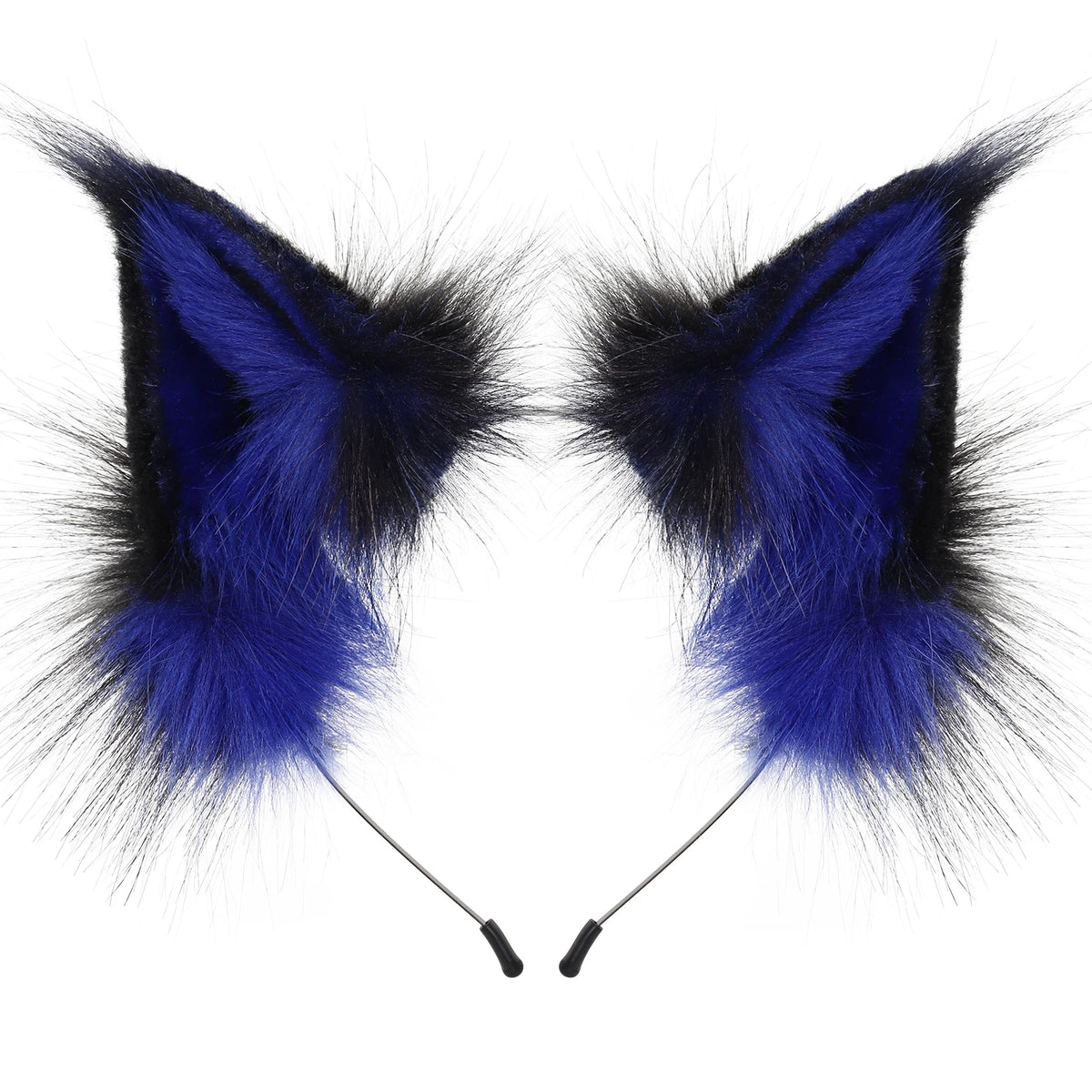 Animal Faux Fur Fox Wolf Ear Headband Furry Handmade Hairband Headwear Costume Cosplay Accessories