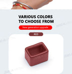 SEAMETAL Car Seatbelt Guard Seat Belt Holder EVA Buckle Protective Cover Upright Device Card Slot Bracket Car Accessories