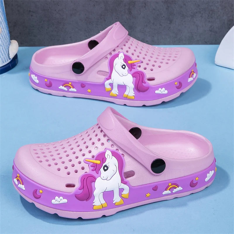 Kids EVA Clogs Summer Beach Water Shoes for Girls
