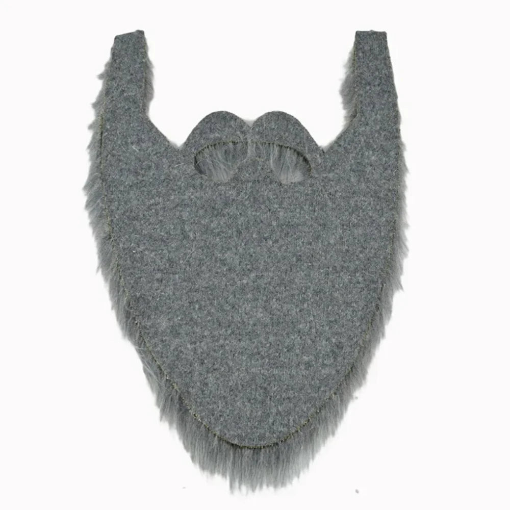 Pirate beard and sideburns simulation facial hair set for Halloween masquerade party stage costume