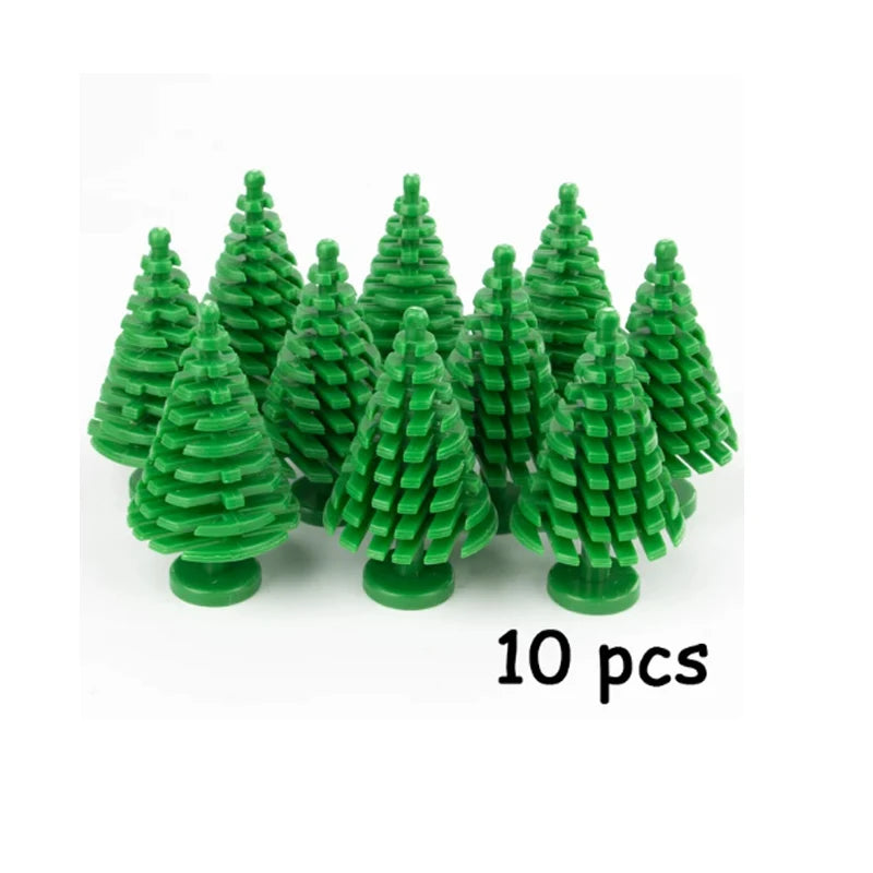City Plant Building Blocks Accessories for DIY Brick Creations